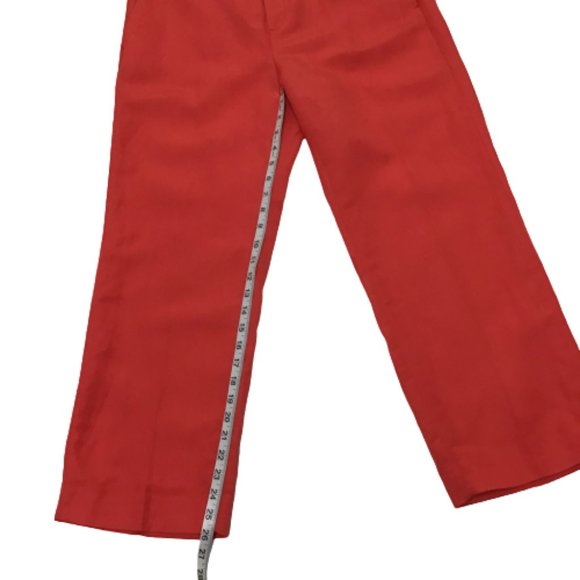 Banana Republic Logan Linen Blend Cropped Pants - Picture 9 of 9